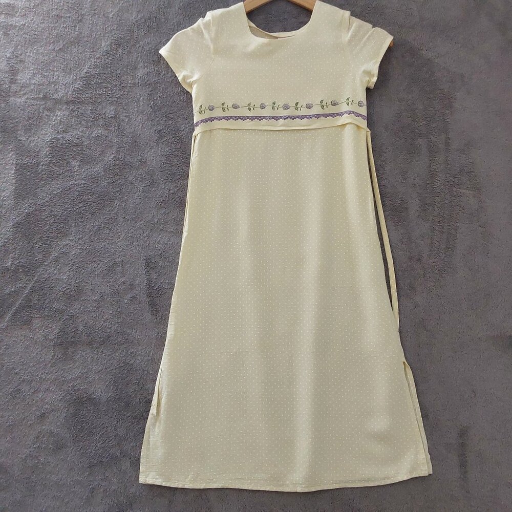 New Moves Girls Yellow Vintage Dress Size 10
